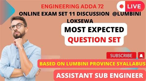 Most Important Exam Set Question Qad Important For Lumbini Province