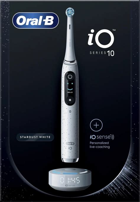 Braun Oral B IO Series 10 Elektromos Fogkefe STARDUST WHITE