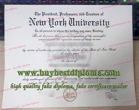 New York University diploma | PPT