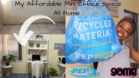 Creating My Affordable Office Space At Home Ft Pep Home Haul Game