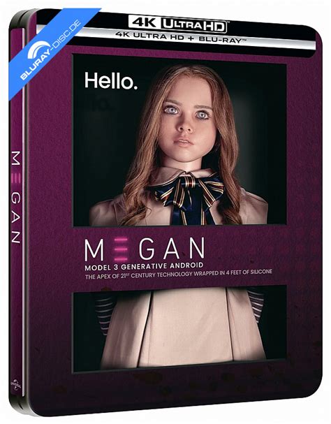 M3GAN 4K Theatrical And Unrated Cut Edizione Limitata Steelbook 4K