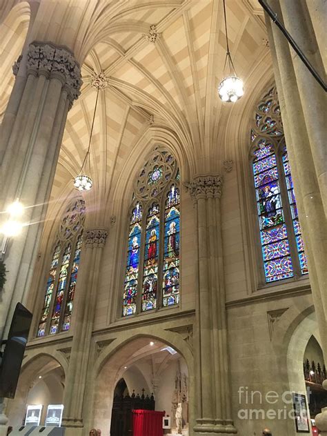 St. Patricks Cathedral Interior Photograph by CAC Graphics