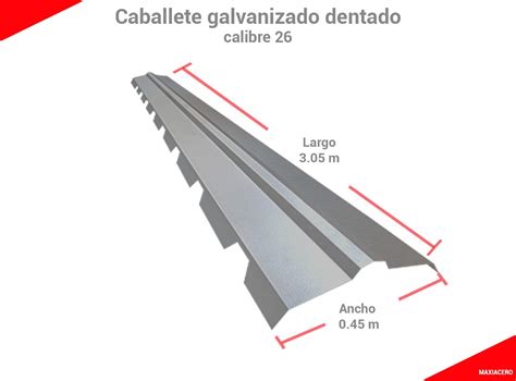 Caballete Galvanizado Para R X Cal Meses Sin Intereses