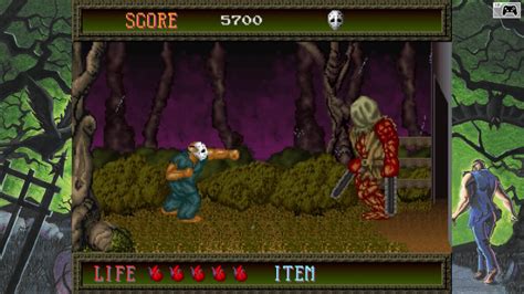 Splatterhouse Arcade Retro Review Niche Gamer