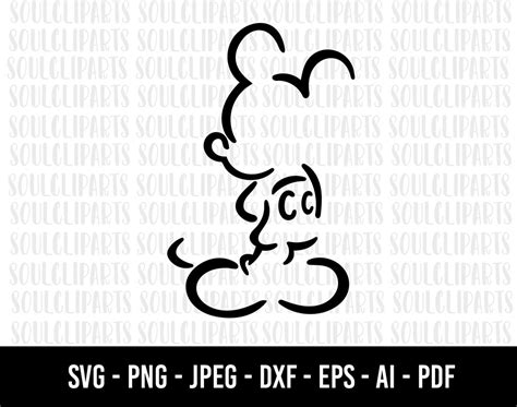 COD962 Mickey Svg Minnie Mouse Svg Print Svg Sitckers Svg Png