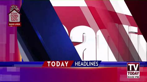 4 Pm Headlines 27 March 2020 Tv Today Youtube