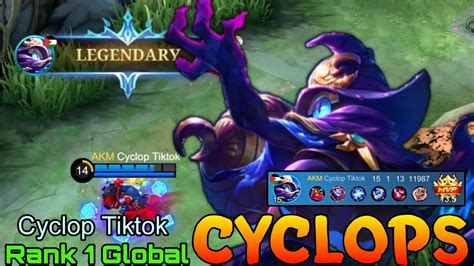 Legendary Cyclops Deadly HyperCarry Top 1 Global Cyclops By Cyclop