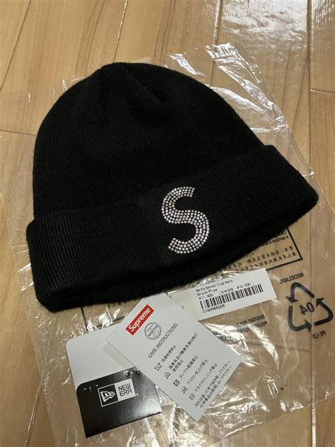 21SS SUPREME シュプリーム New Era Swarovski S Logo Beanie ニューエラ スワロフスキー ビーニー