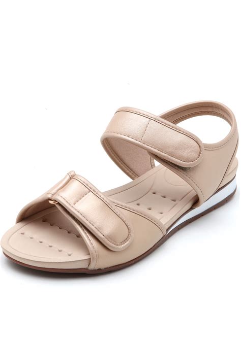 Sandália Modare Tiras Nude Compre Agora Dafiti Brasil