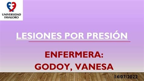 Lesiones Por Presión Vanesa Godoy uDocz