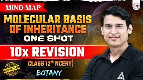 MOLECULAR BASIS OF INHERITANCE CLASS 12 ONE SHOT MIND MAP NEET 2024