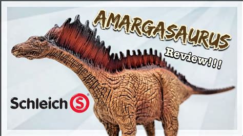 2022 Schleich Amargasaurus Review YouTube