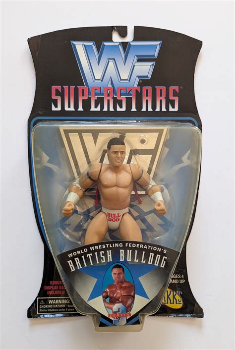 1997 WWF Jakks Pacific Superstars Series 3 British Bulldog – Wrestling Figure Database