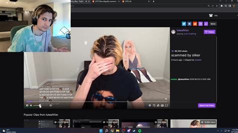 Xqc On Sliker Scamming 27k Out Of Youtuber Lukeafk Youtube