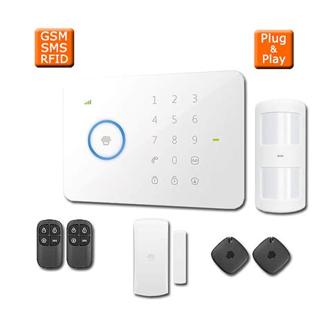 Gsm Touch Alarm System Sms Rfid Cg G Vom Fachmann