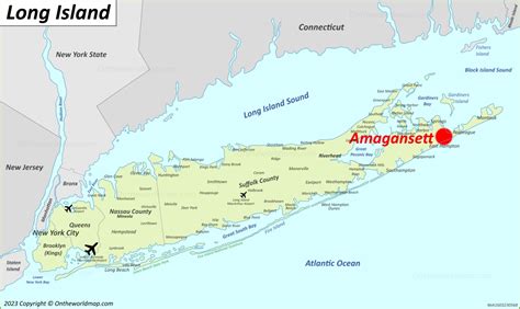 Amagansett Map | The Hamptons, Long Island, New York, U.S. | Discover ...