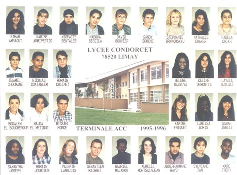 Photo de classe Terminal BEP ACC 1996 de 1996 Lycée Condorcet