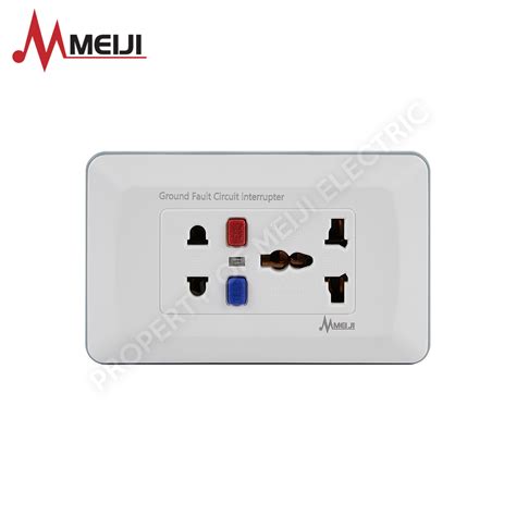 GFCI Ground Fault Circuit Interrupter Meiji GFCI Universal