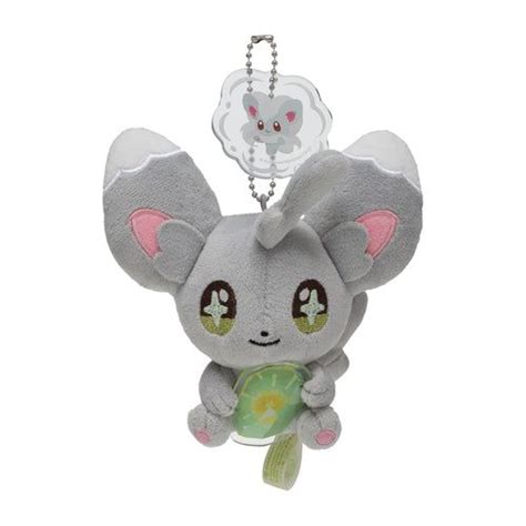 Mascot Plush Keychain Shinka No Ishi Minccino Shiny Stone Cinccino