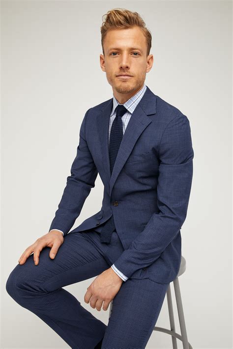 Lightweight Italian Wool Suit Jacket Bonobos