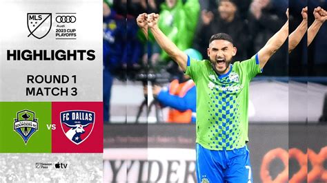 Highlights Seattle Sounders Fc Vs Fc Dallas November Youtube