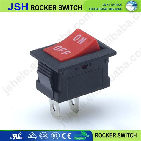 Kcd1 11 Spst 2 Pin On Off Rocker Switch 3A 250VAC 6A 125VAC 10 X