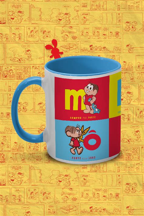 Lojinha Da M Nica Caneca Turma Da M Nica Sempre Fui Forte