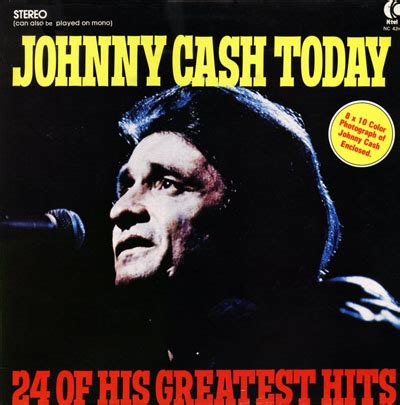 Johnny Cash Today 24 Of His Greatest Hits By Johnny Cash Compilation