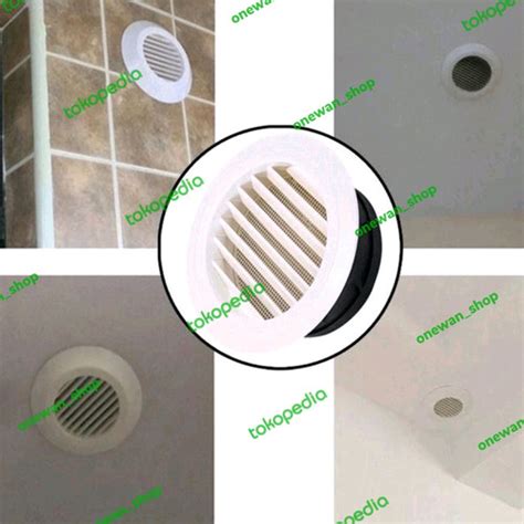 Jual Tutup Ventilasi Udara Bulat In Abs Wall Air Vent Grill Ac