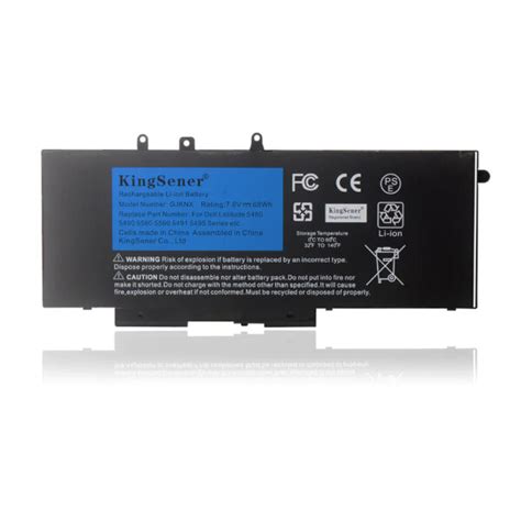 GJKNX Laptop Battery For Dell Latitude 5480 5580 5490 Kingsener