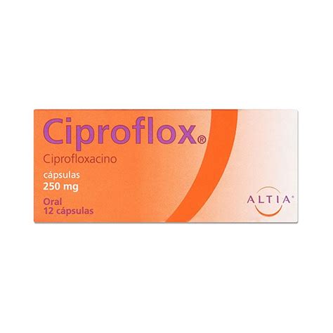 Ciproflox Mg C Psulas