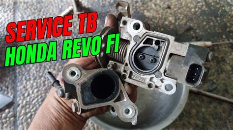 Pembersihan Servis Throttle Body Honda Revo FI Tutorial DIY LENGKAP