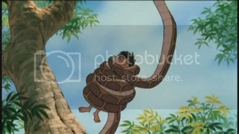 Mowgli Kaa Coils Squeeze Wrapped Up Animated S Photobucket