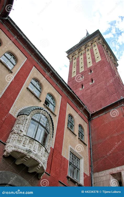 City Hall in Subotica stock photo. Image of fountain - 44234378