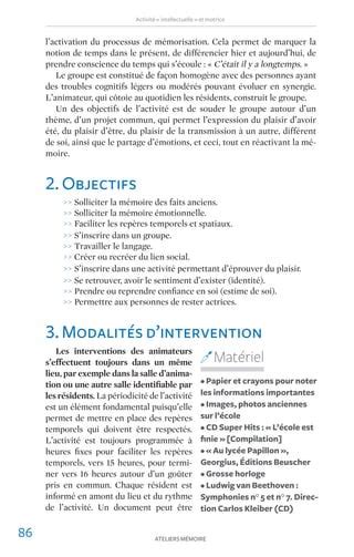 Ateliers M Moire Fiches D Activit S Valuation M Thodologie Pdf