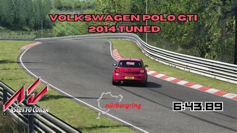 Volkswagen Polo GTI 2014 Tuned 131 6 43 89 Nurburgring Tourist