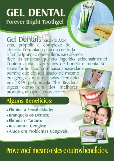 Creme Dental Aloe Vera Propolis Forever Bright Toothgel R 2490 Em Mercado Livre