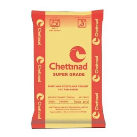 Chettinad PPC Cement at Rs 650 bag चटटनड समट in Chennai ID