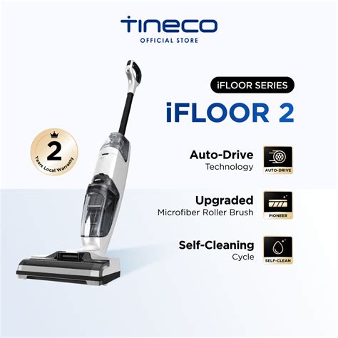 Tineco Ifloor Cordless Wet Dry Floor Washer Vacuum Cleaner Self