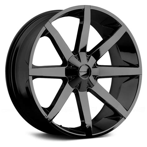 Kmc Km Slide Wheels Gloss Black Rims