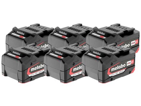 Køb Batteripakke 18V 6x4 0Ah Li Power Metabo hos JNF webshop