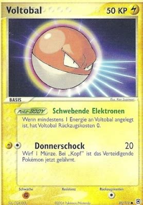 Voltobal Wert Bild K Nstler Seltenheit Pokemonkarte De