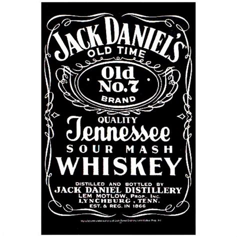 Jack Daniels Label Template