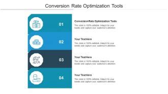 Conversion Rate Optimization Tools Ppt Powerpoint Presentation Gallery