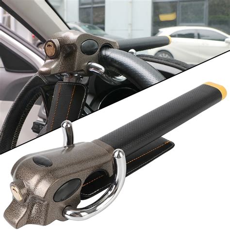 Car Steering Wheel Anti Theft Lock Foldable Security Car Locks Protection T Locks Car