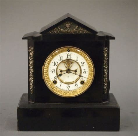 New Haven Iron Mantle Clock Clockpricescom