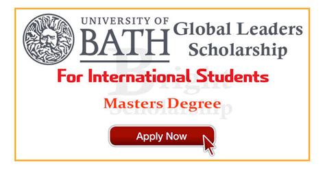 Global Leaders Scholarship At University Of Bath 2024 Funded