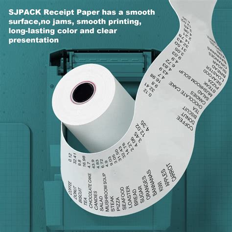 Snapklik SJPACK Thermal Paper 2 1 4 X 85 Pos Receipt Paper 50