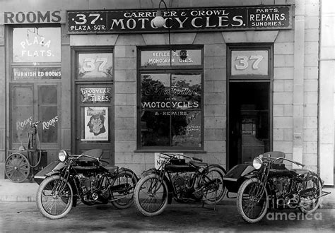 Vintage Photography Motorcycles