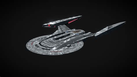 USS Essex NCC-1952 (Star Trek Fan Design Ship) - Download Free 3D model ...